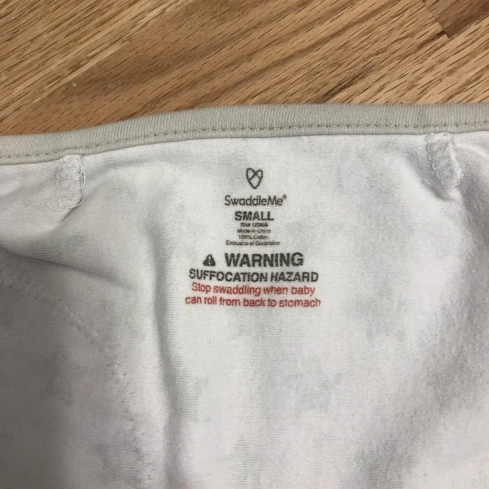 Swaddleme Small Gray Star Swaddle Gender Neutral